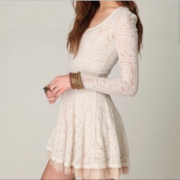 chinese dress ladies Free People Lace Mini Dress – Closet Club main image 1